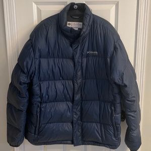 Columbia titanium down jacket